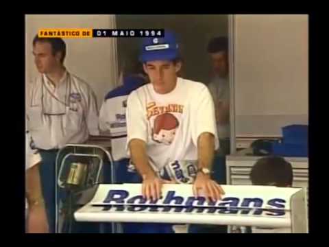 Arte de Homenagem a Ayrton Senna